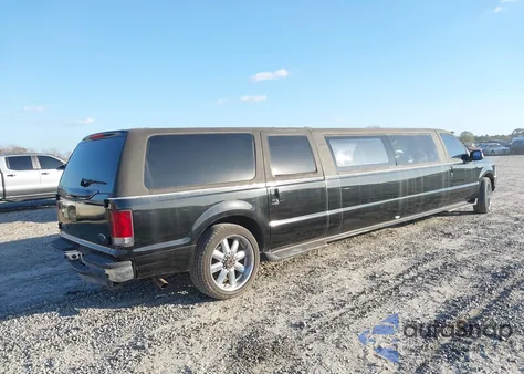2004 Ford Excursion Xls/Xlt из США, поврежденный, VIN 1F1NU40S94ED25847